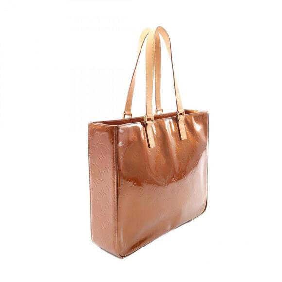 LOUIS VUITTON Brown Leather Tote Bag - Picture 2 of 10